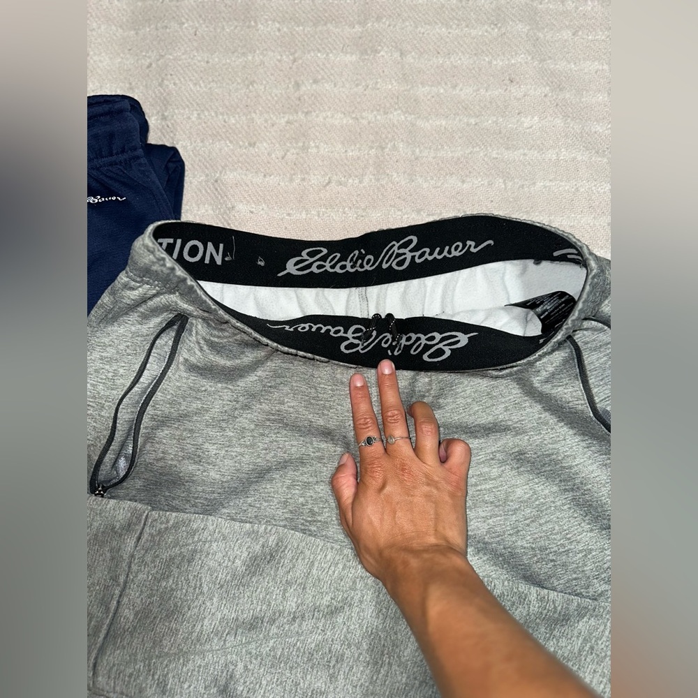 Eddie Bauer - Gray&Blue Sweats - Picture 3 of 5